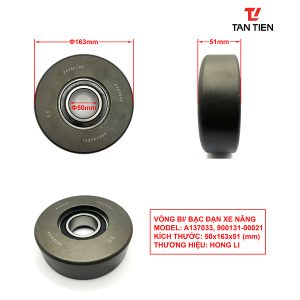 Vòng bi xe nâng 50x163x51