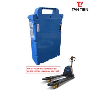 Ắc quy Lithium 48V10Ah xe nâng HELI