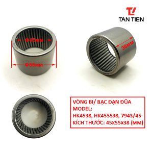 Bạc đạn đũa HK4538