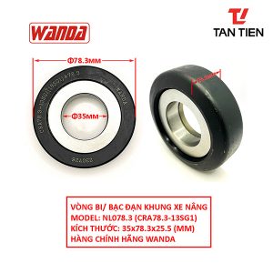 Bạc đạn xe nâng 35x78.3x25.5
