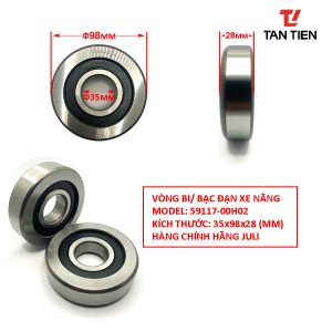 Bạc đạn xe nâng 35x98x28