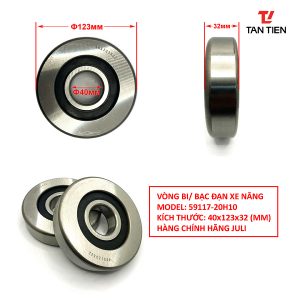 Bạc đạn xe nâng 40x123x32