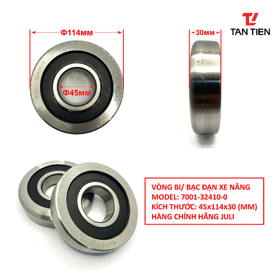 Bạc đạn xe nâng 45x114x30 Bạc đạn xe nâng 45x114x30