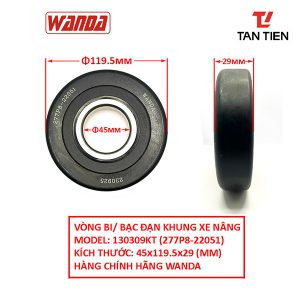 Bạc đạn xe nâng 45x119.5x29 (mm)