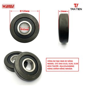 Bạc đạn xe nâng 45x125x34