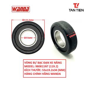 Bạc đạn xe nâng 55x119.2x34 (mm)