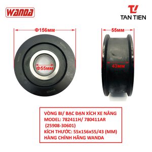 Bạc đạn xích 55x156x55H