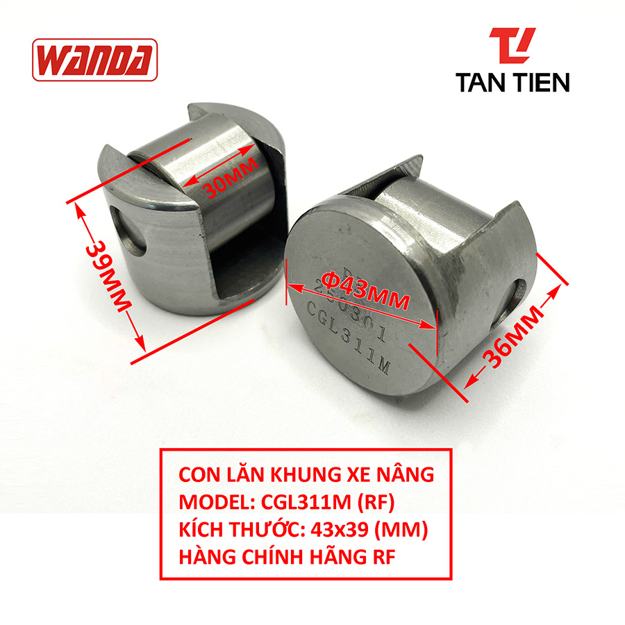 Con lăn CGL311M RF Con lăn CGL311M RF