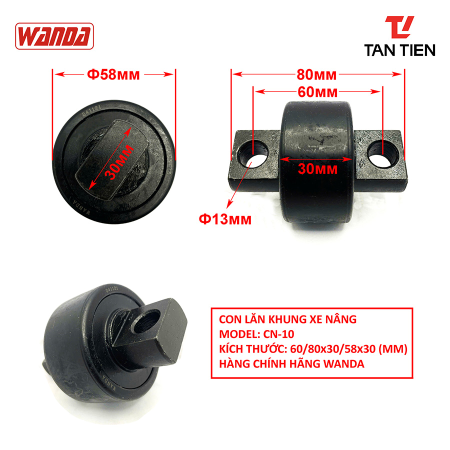 Con lăn chặn bên CN-10 Con lăn chặn bên CN-10