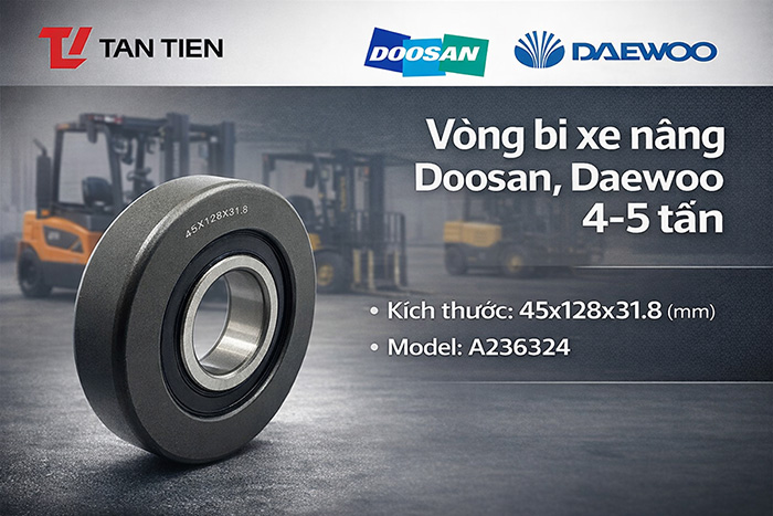 Vòng bi xe nâng Doosan 4-5 tấn