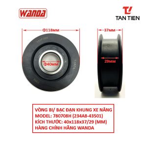 Vòng bi xích 40x118x37H