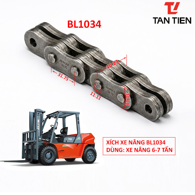 Xích xe nâng 7 tấn Xích xe nâng 7 tấn